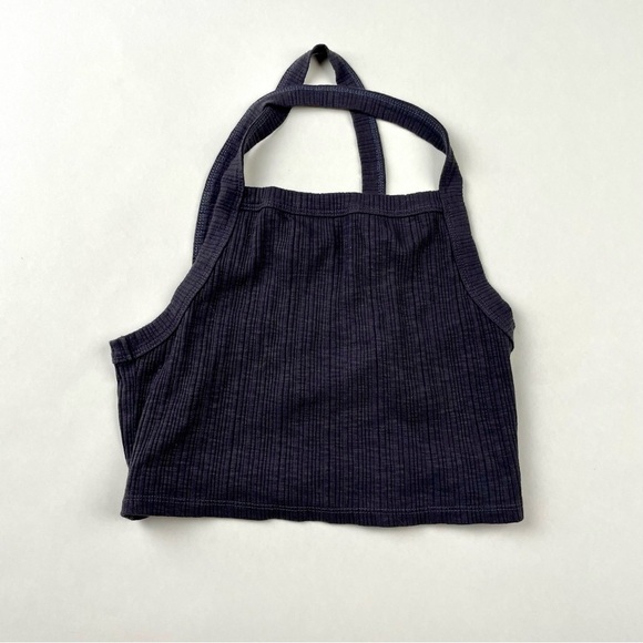 American Eagle Outfitters grey Halter Tank Top - Picture 1 of 3